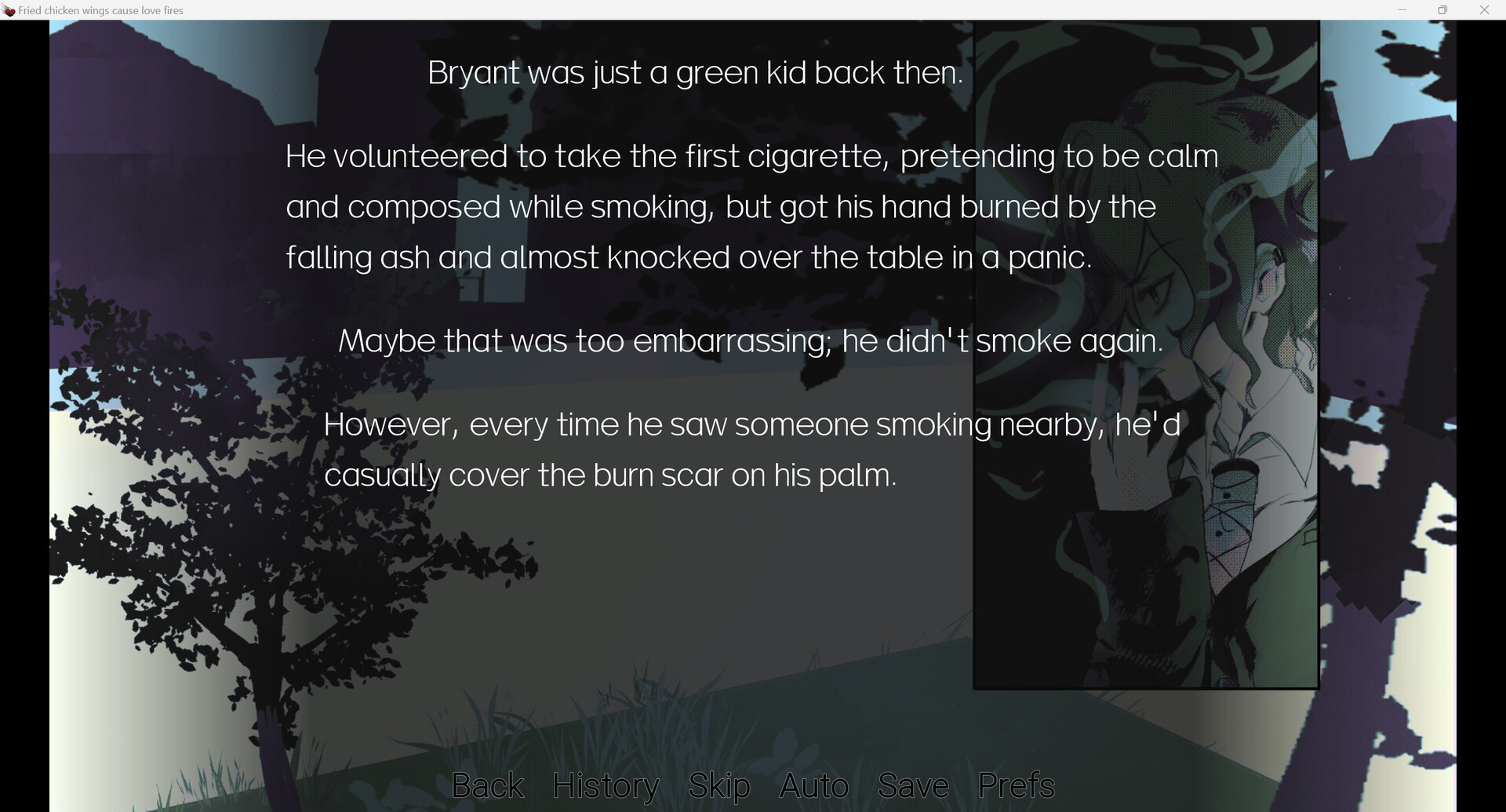 Fried Chicken Wings Cause Love Fires - Screenshot 1