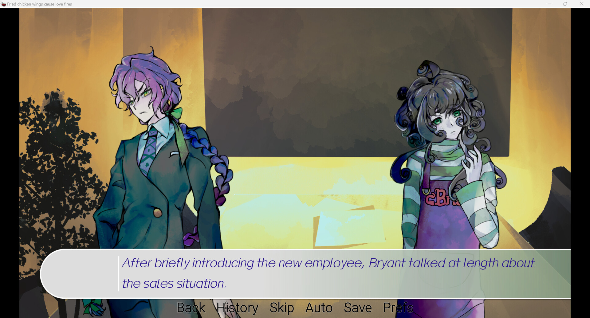 Fried Chicken Wings Cause Love Fires - Screenshot 4