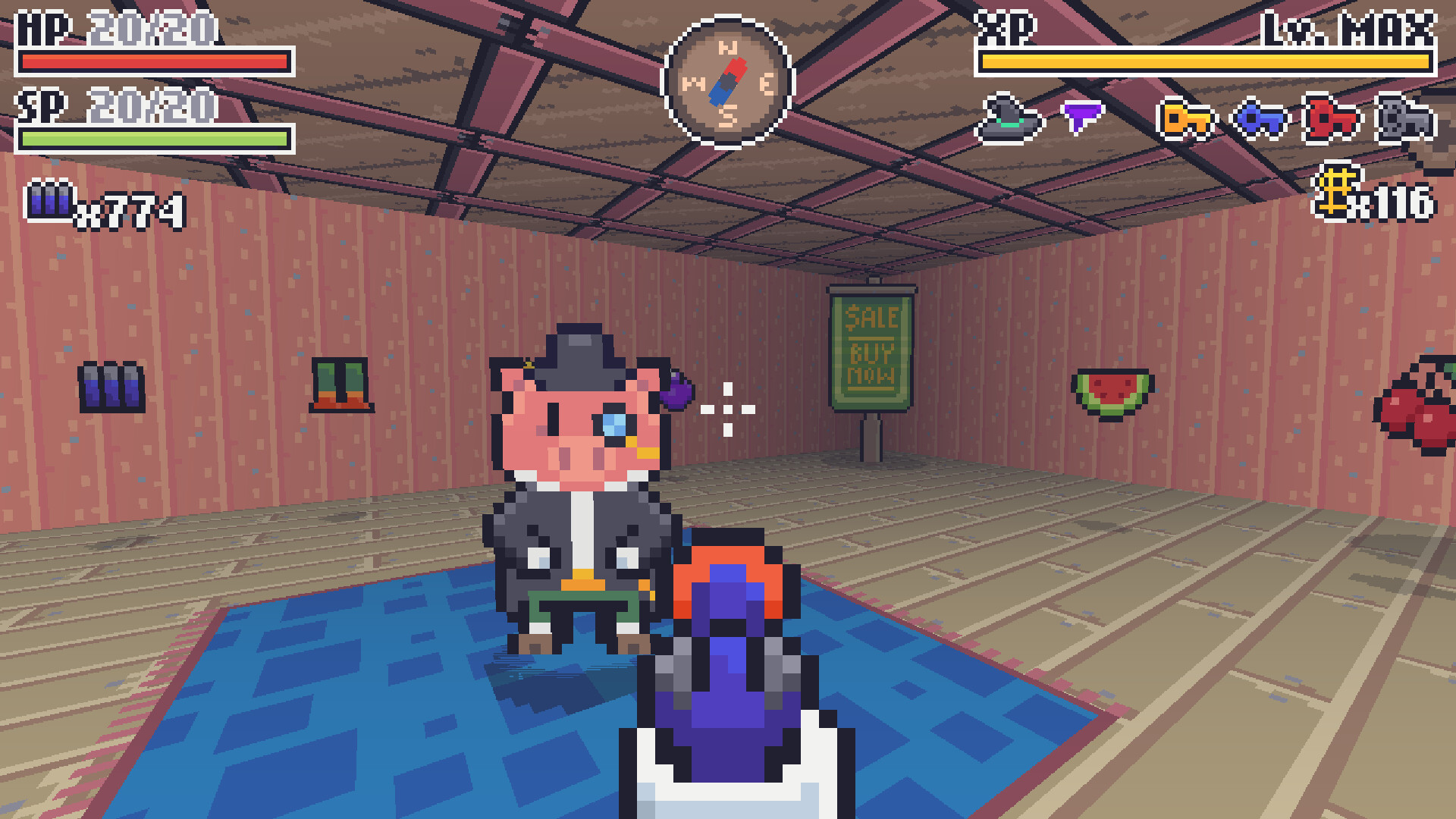 The Cute the Baldy and the Fluffy - Screenshot 3