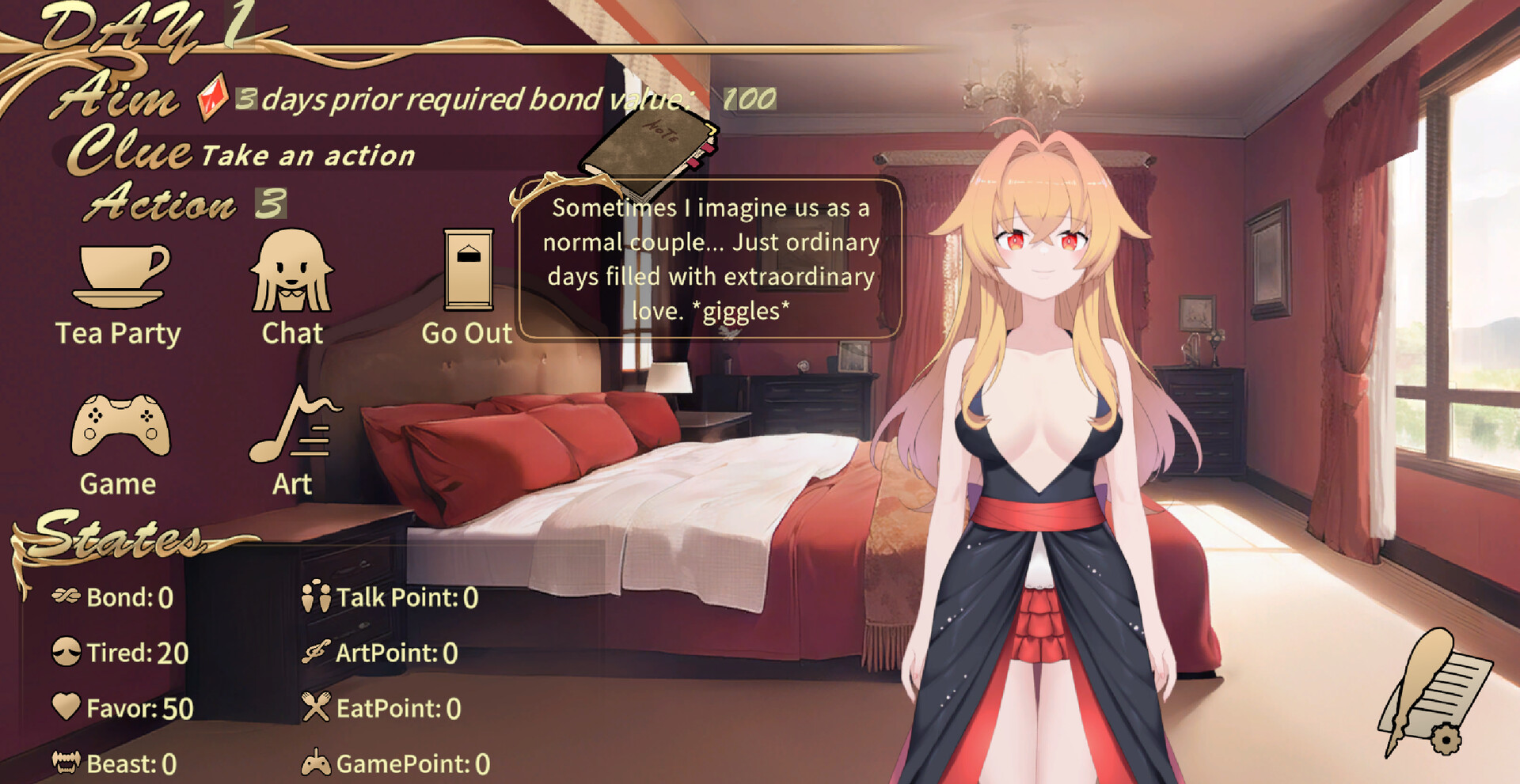 Ms Vampire Love to Date With Me - Screenshot 1