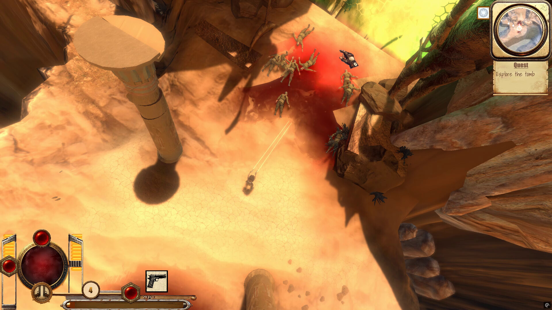 Under a Desert Sun: Seekers of the Cursed Vessel - Screenshot 1