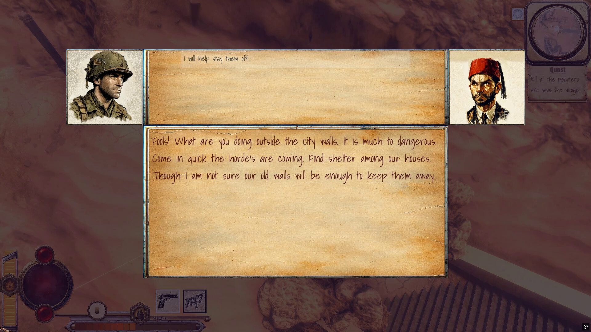 Under a Desert Sun: Seekers of the Cursed Vessel - Screenshot 4