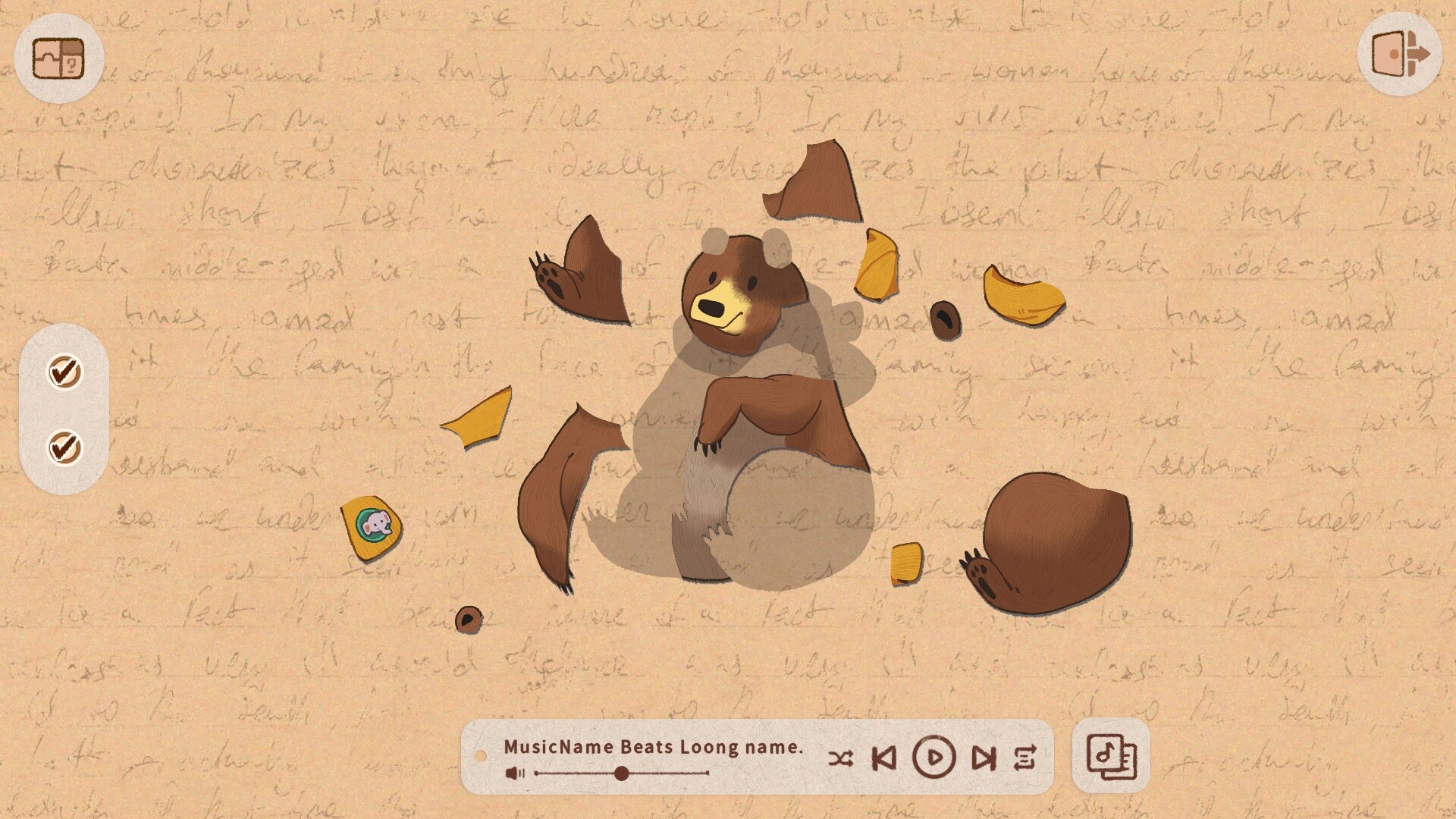 Paper Traces Whisper - Screenshot 1