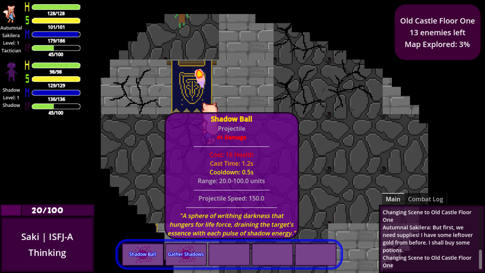 Autumn's Dungeoneering - Screenshot 1