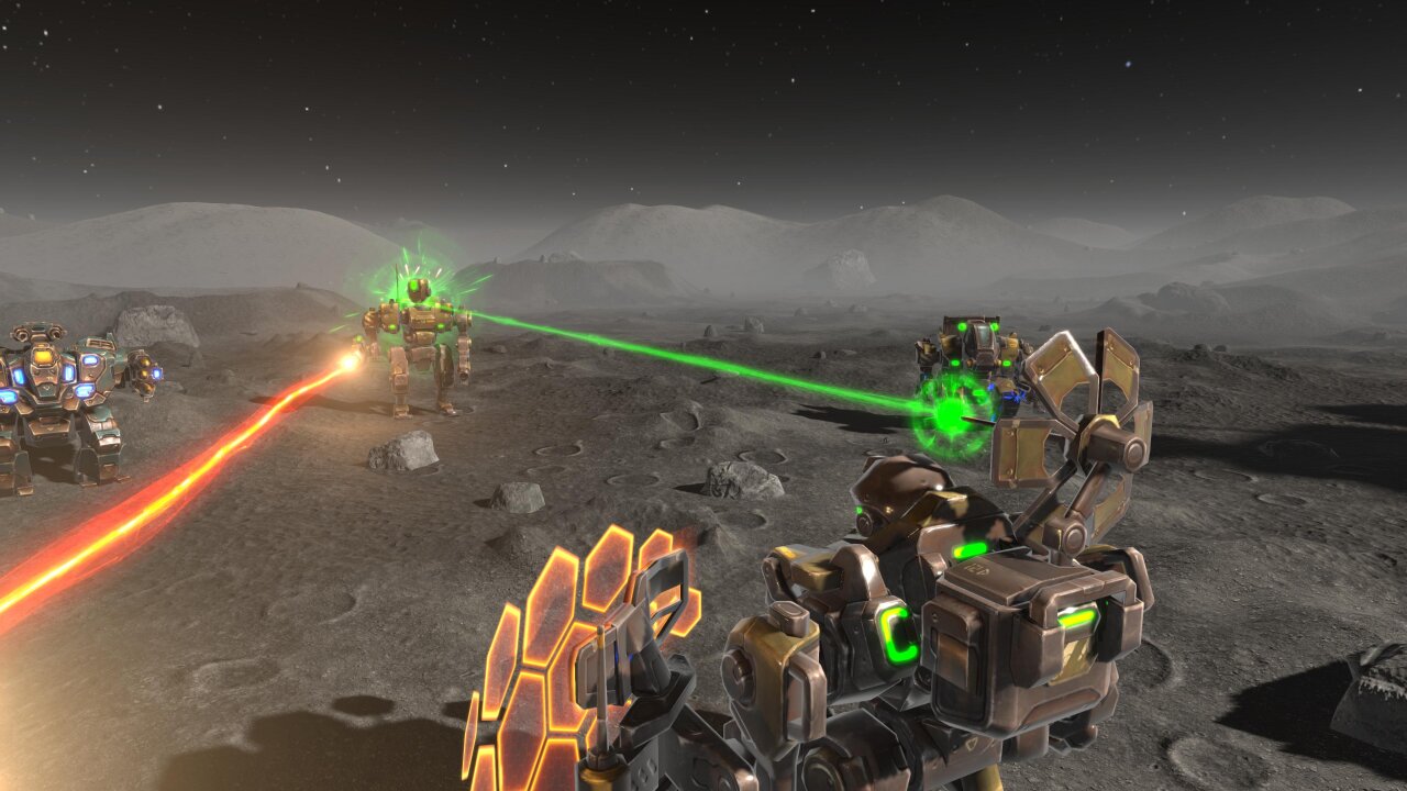 Robot Warfare War Game - Screenshot 1