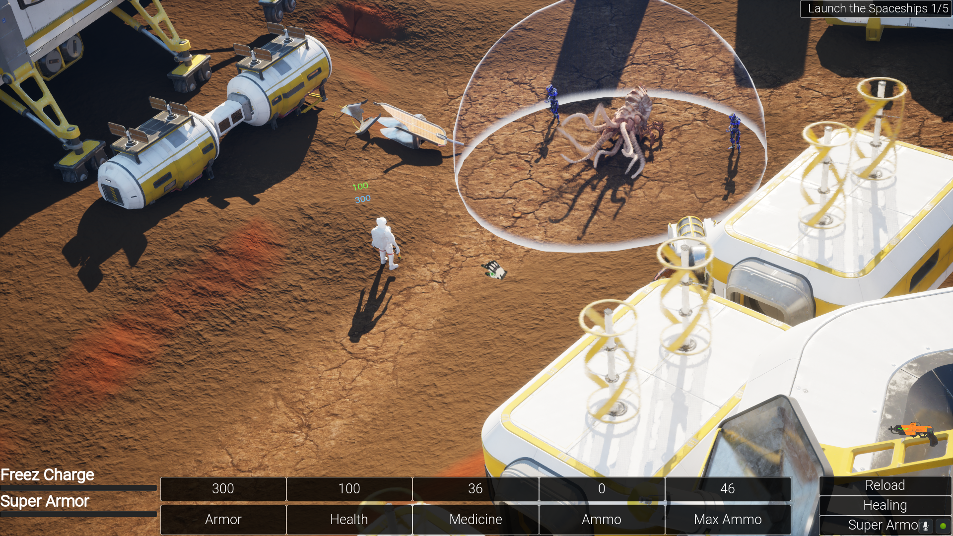 Adventures of Astronaut Max - Screenshot 1