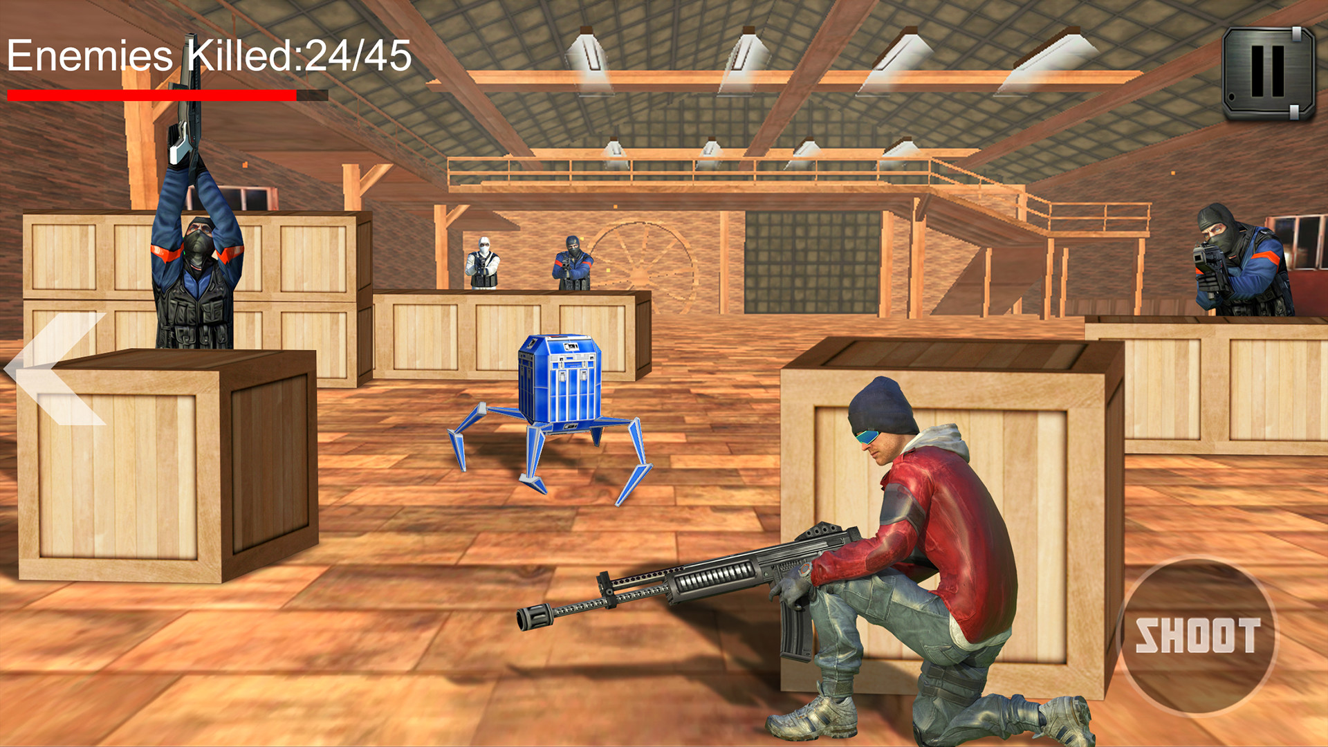 Indoor Sniper Shooting Alpha Strike in Corona Virus Lockdown - Screenshot 4