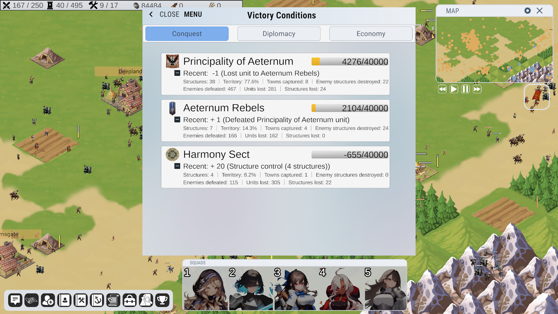 Arinoa: Conquest - Screenshot 1