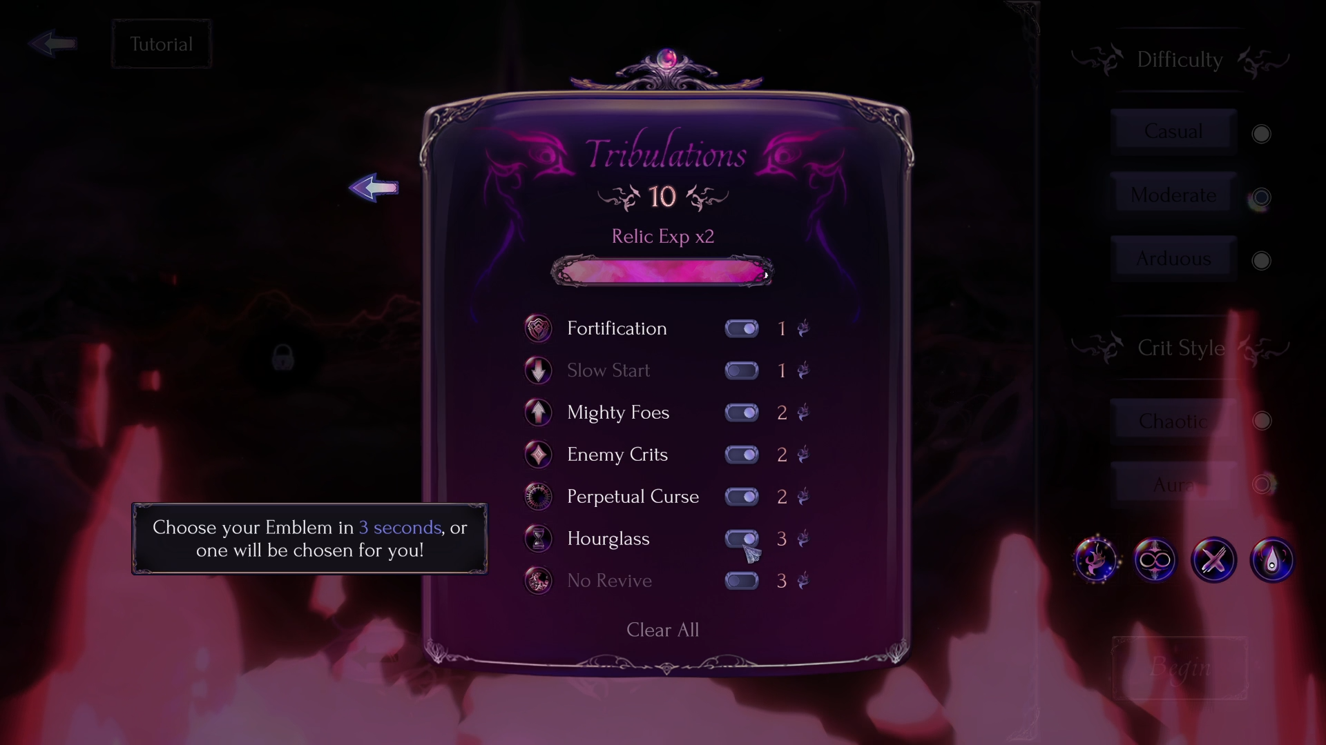 Emblems: Sunless Vow - Screenshot 1