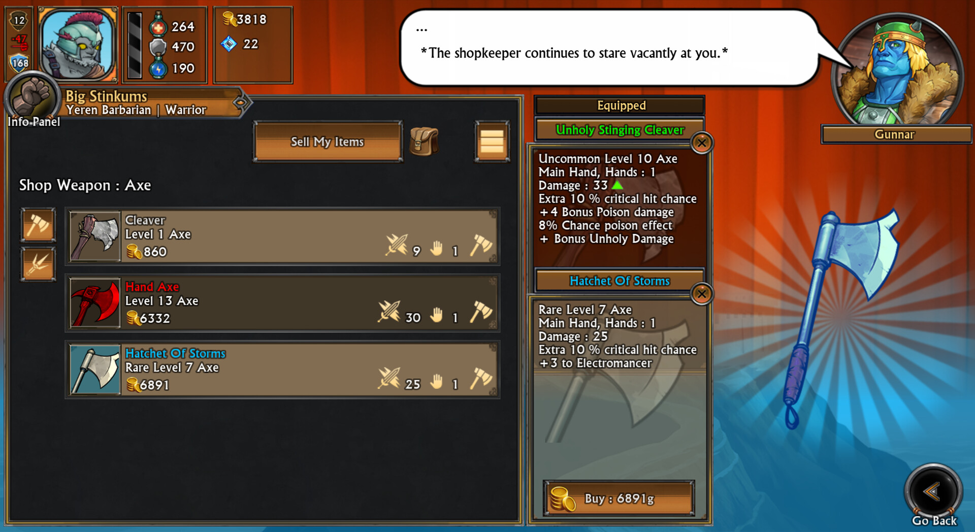 Swords and Sandals III Redux - Screenshot 3