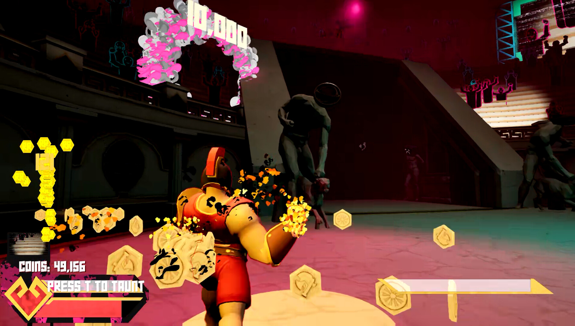 Roman Rumble - Screenshot 1