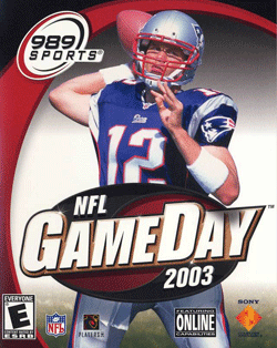 Game cover: NFL GameDay 2003