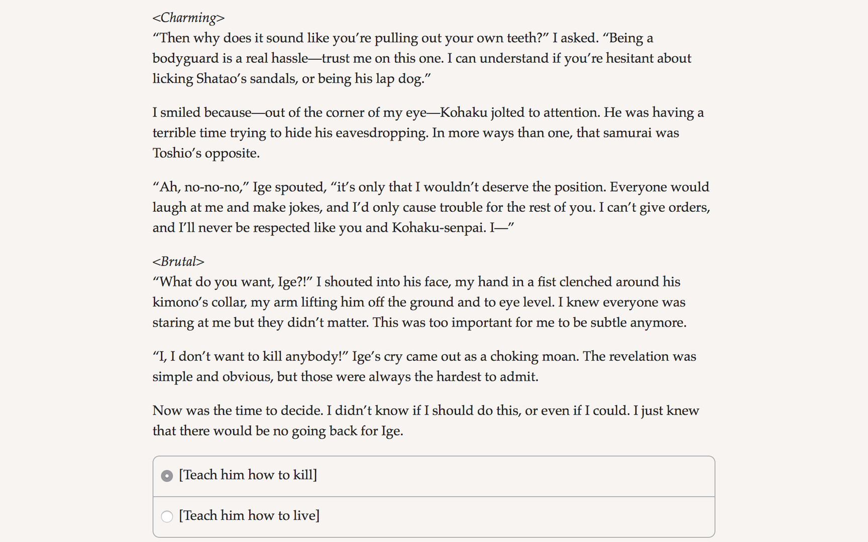 Samurai of Hyuga Book 3 - Screenshot 2