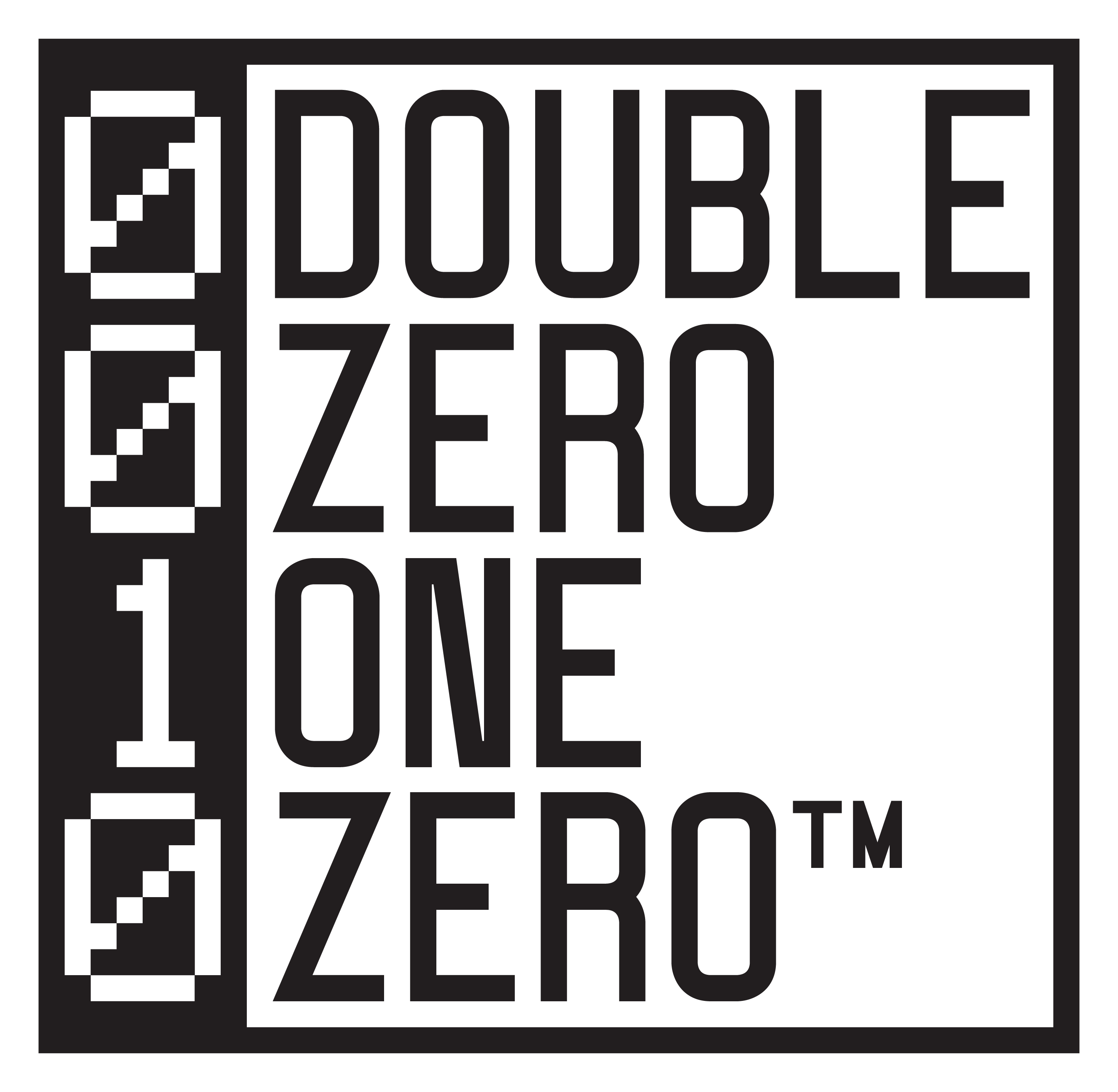 Double Zero One Zero logo