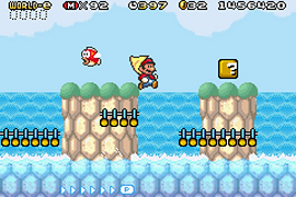 illustration de Super Mario Advance