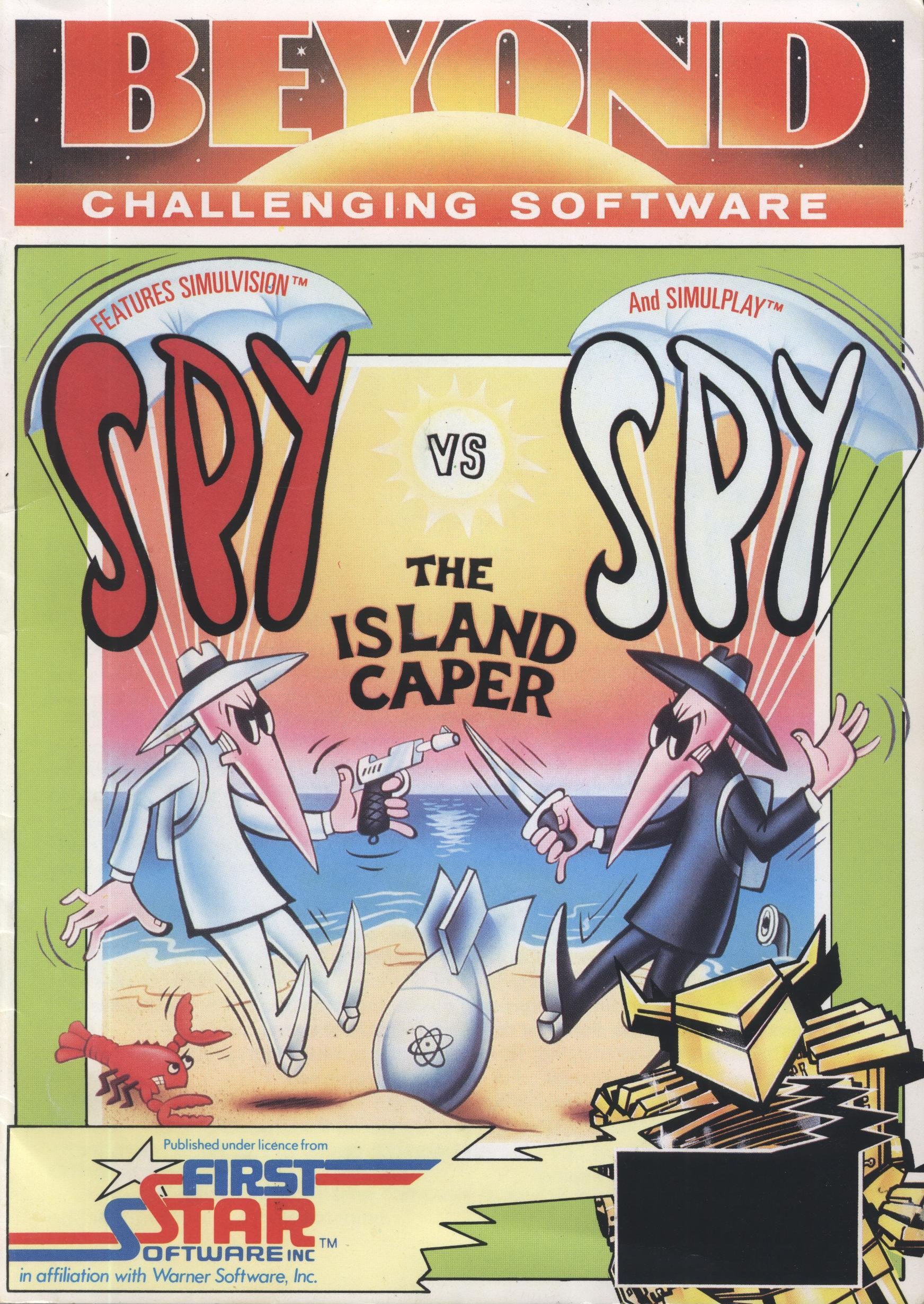 Game cover: Spy vs. Spy: The Island Caper