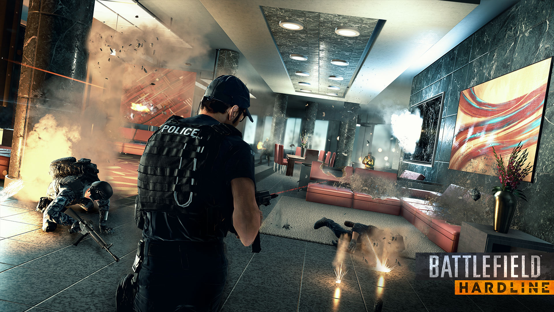 illustration de Battlefield Hardline