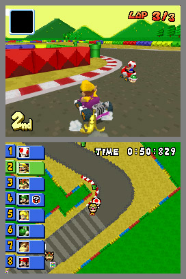 illustration de Mario Kart DS