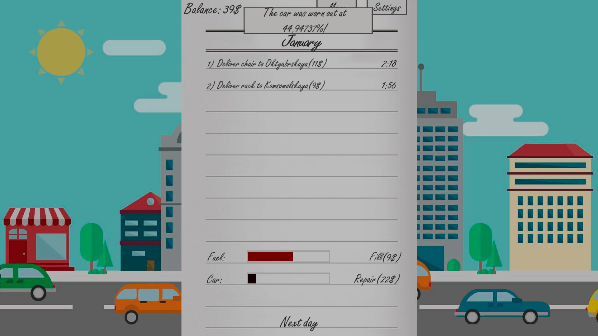 Delivery man simulator - Screenshot 4