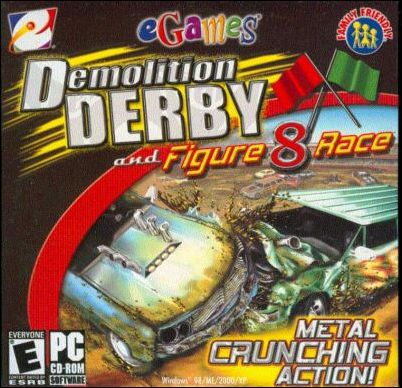 Game cover: Demolition Derby and Figure 8 Race