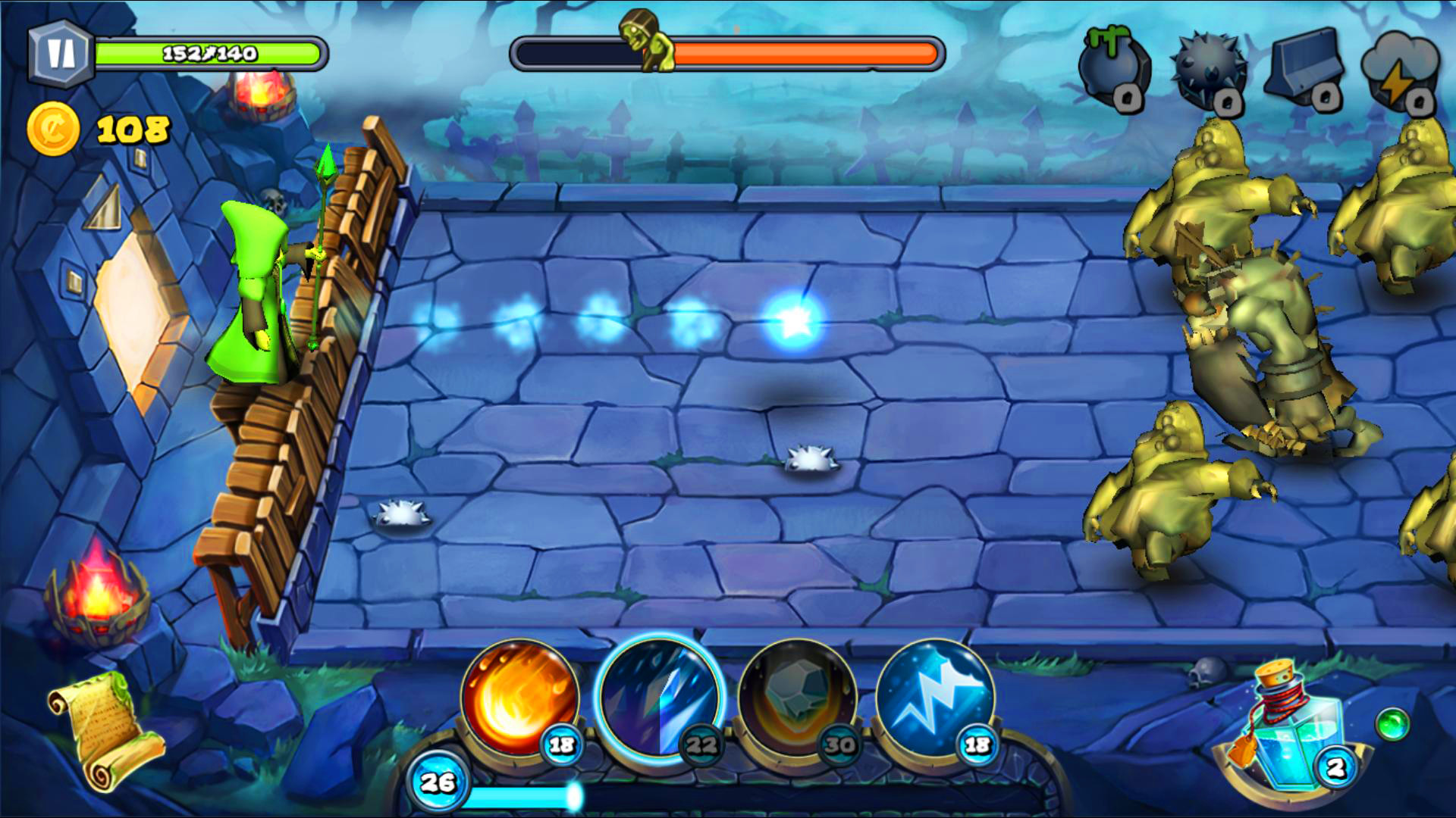 Magic Siege - Screenshot 2