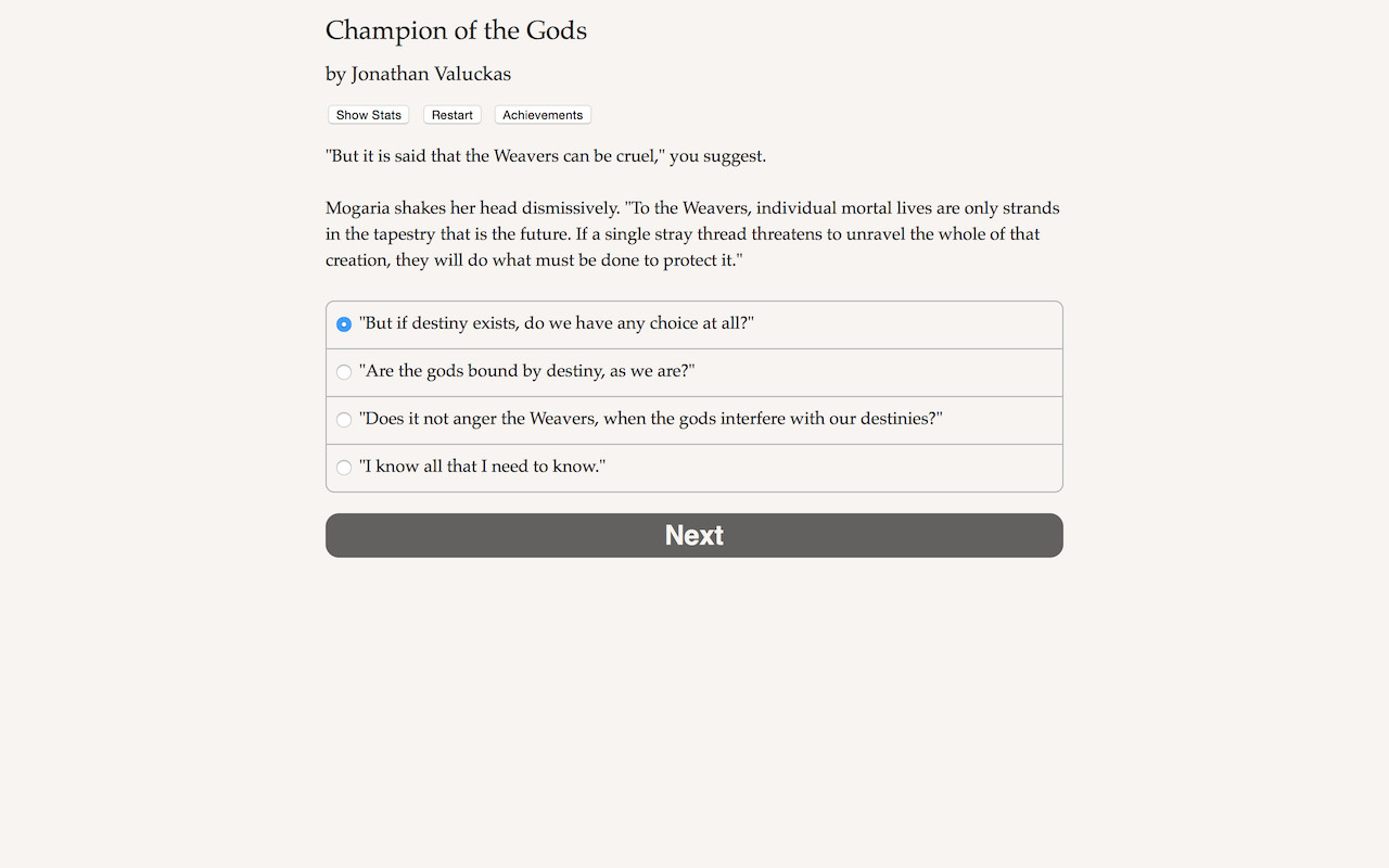 Champion of the Gods - Screenshot 4