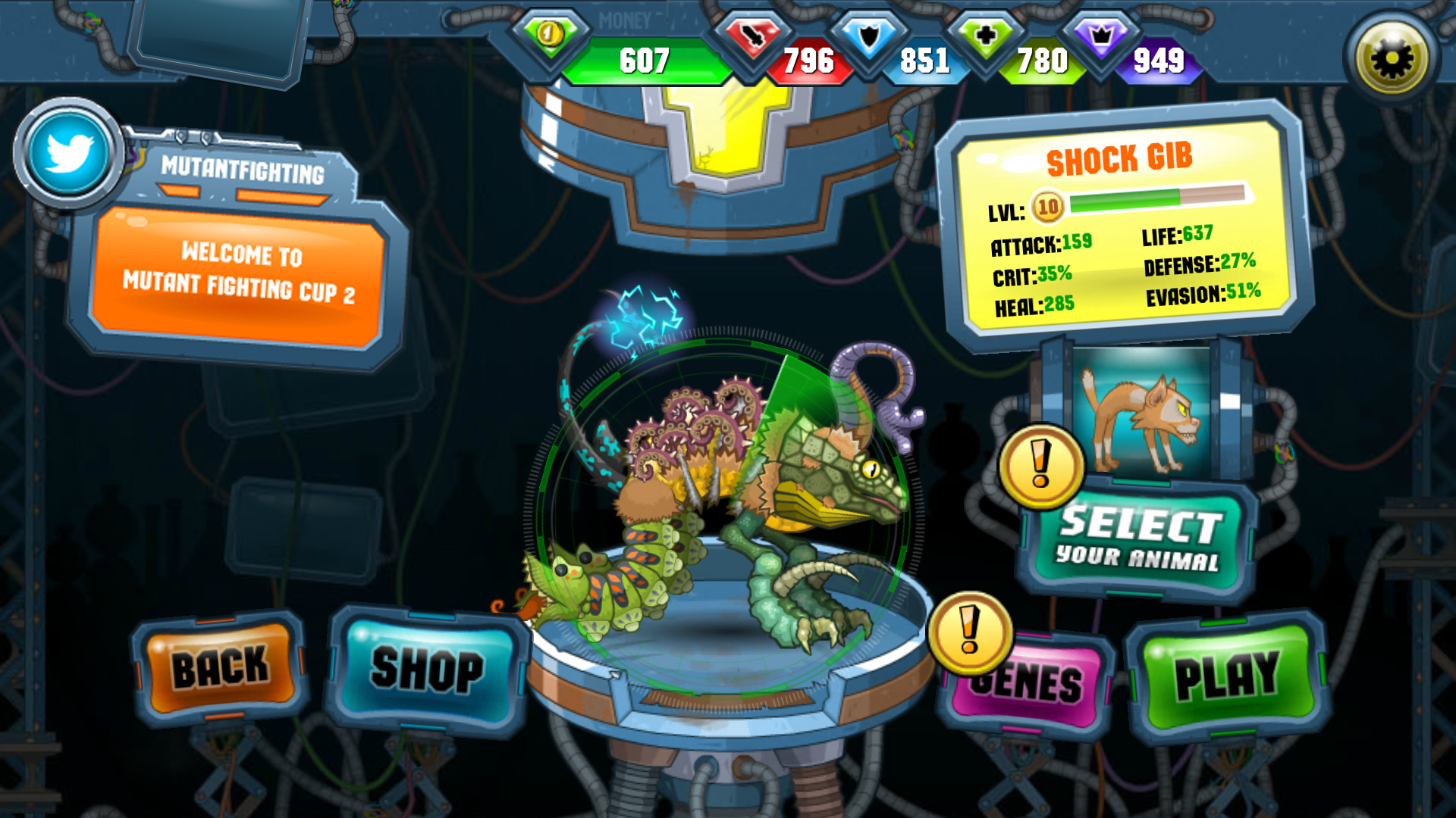 Mutant Fighting Cup 2 - Screenshot 4