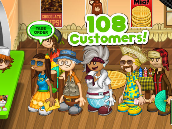 Papa's Pancakeria HD - Screenshot 3