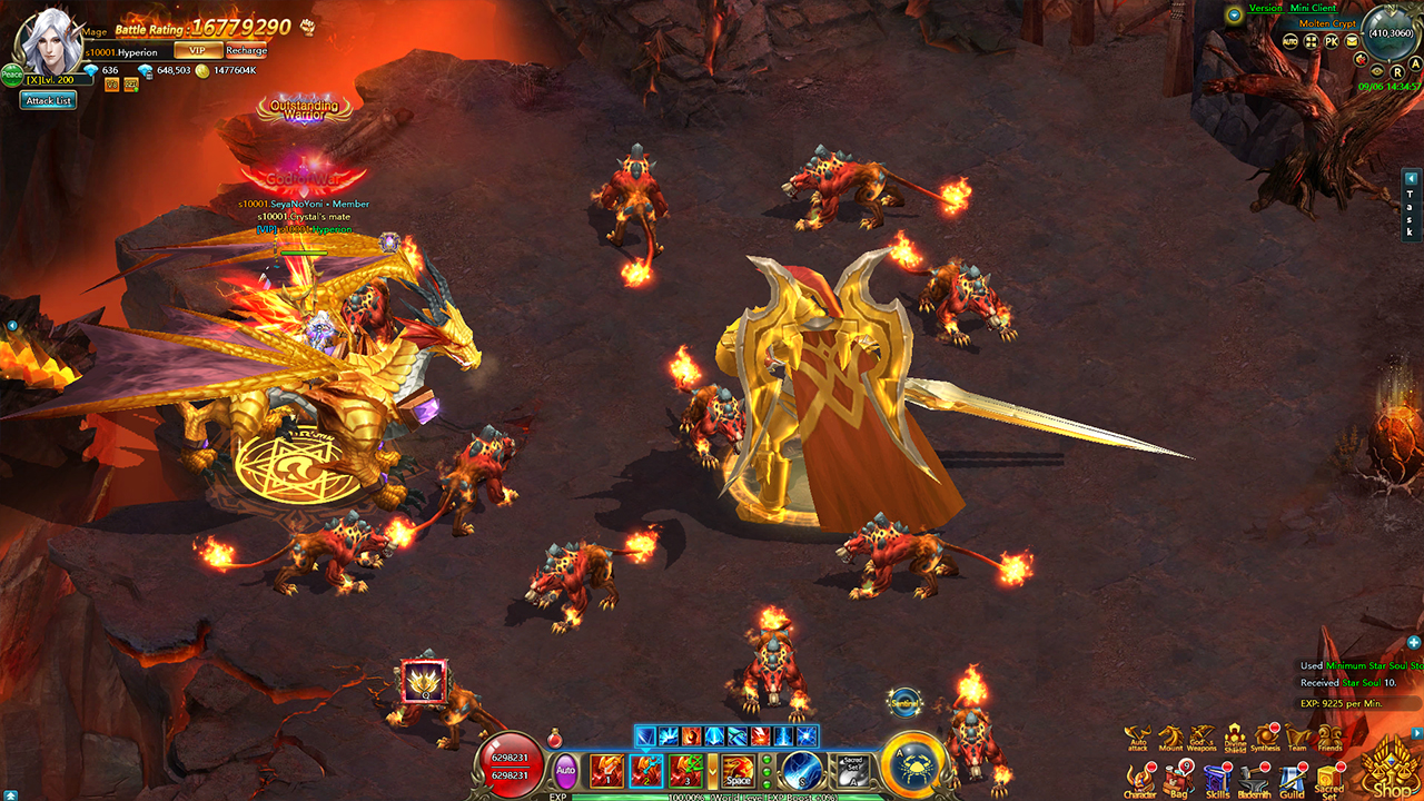 Sacred Saga Online - Screenshot 5