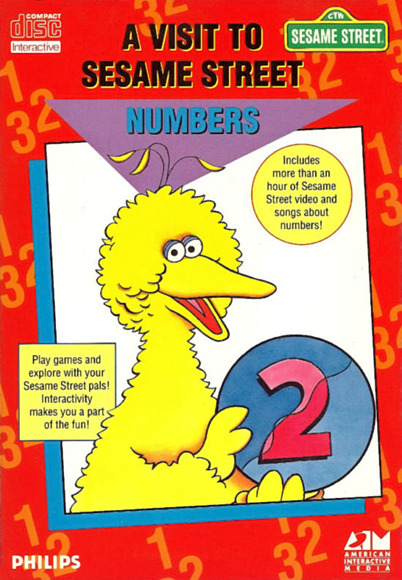 Game cover: A Visit to Sesame Street: Numbers