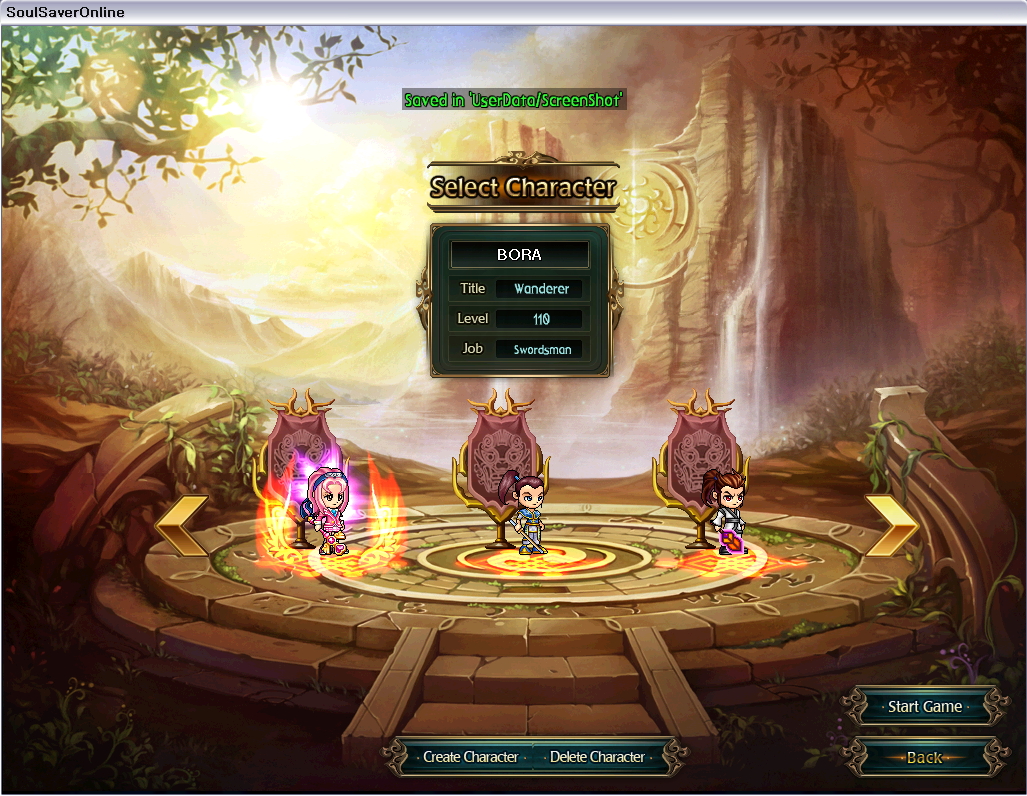 SoulSaverOnline - Screenshot 1