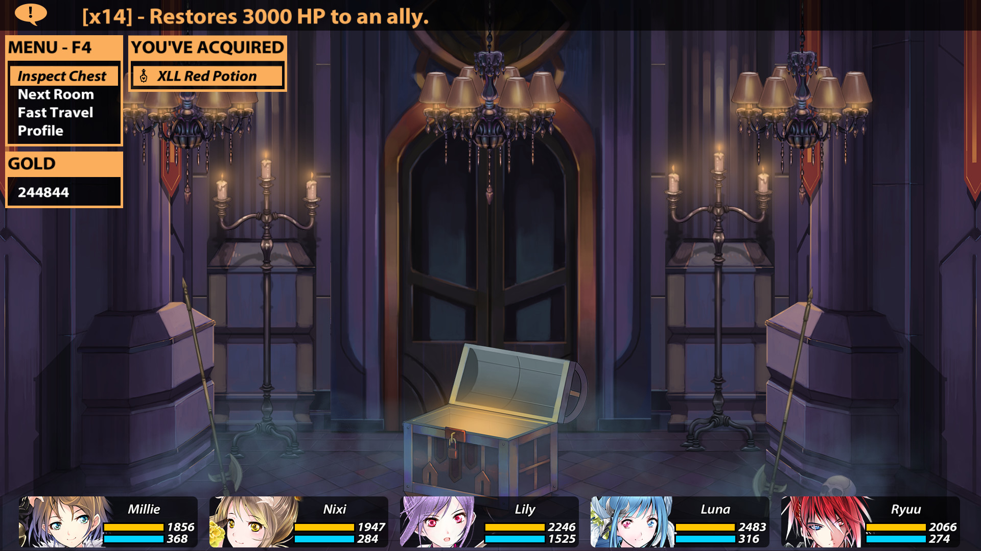 Winged Sakura: Demon Civil War - Screenshot 1