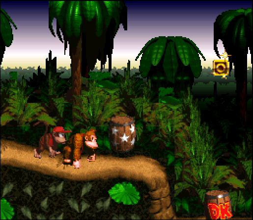 illustration de Donkey Kong Country