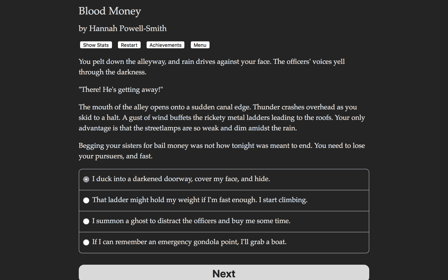 Blood Money - Screenshot 3