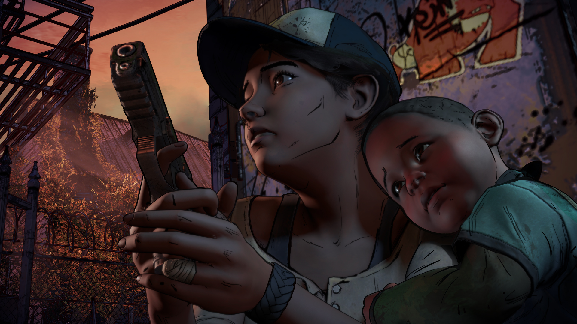 illustration de The Walking Dead: A New Frontier