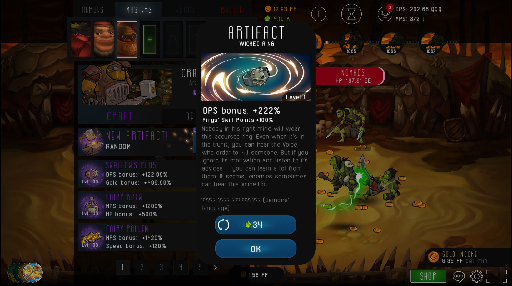 Tap Adventure: Time Travel - Screenshot 2