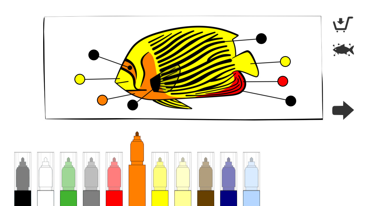 Hungry Games: Survive in a world of predatory fish - Screenshot 1