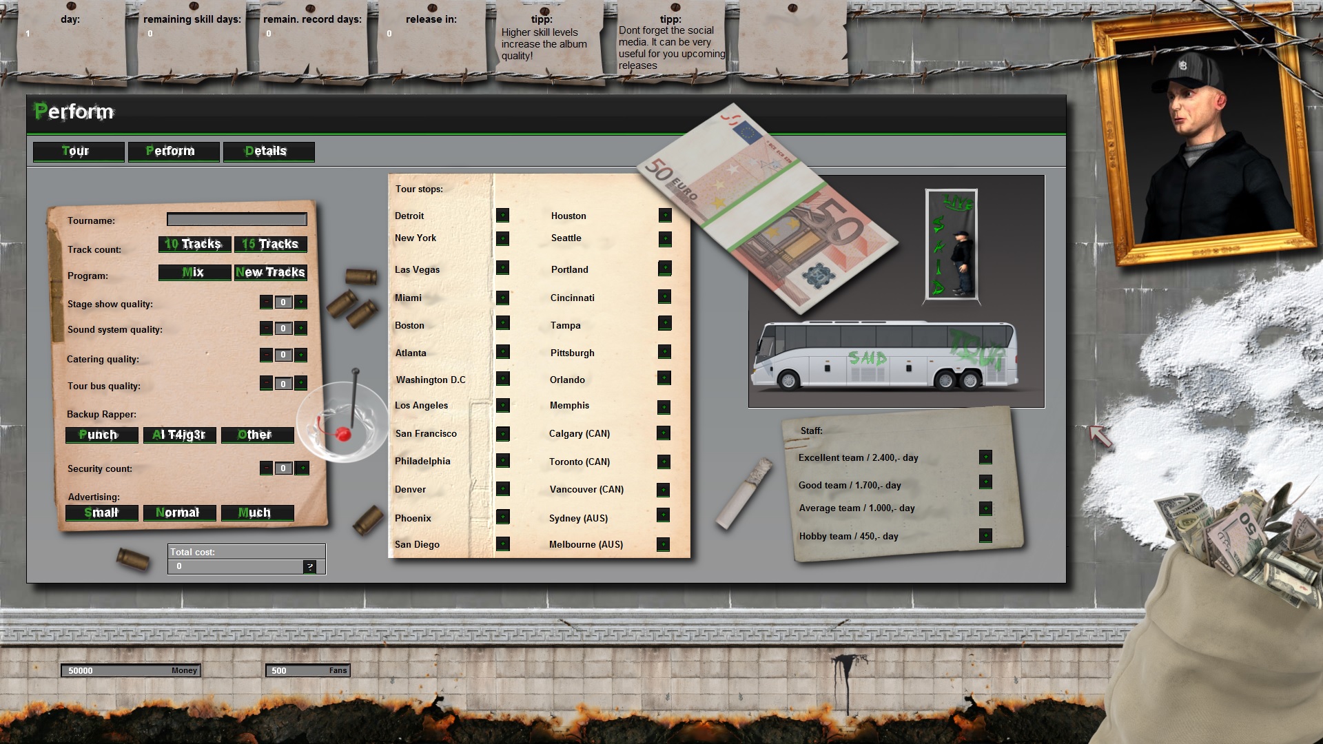 Raptainment - Screenshot 4