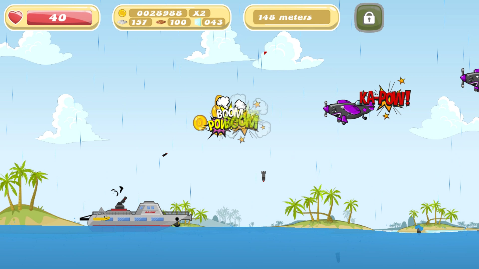 Summer treasure hunt. Endless Hunt. GAMELOOP background.