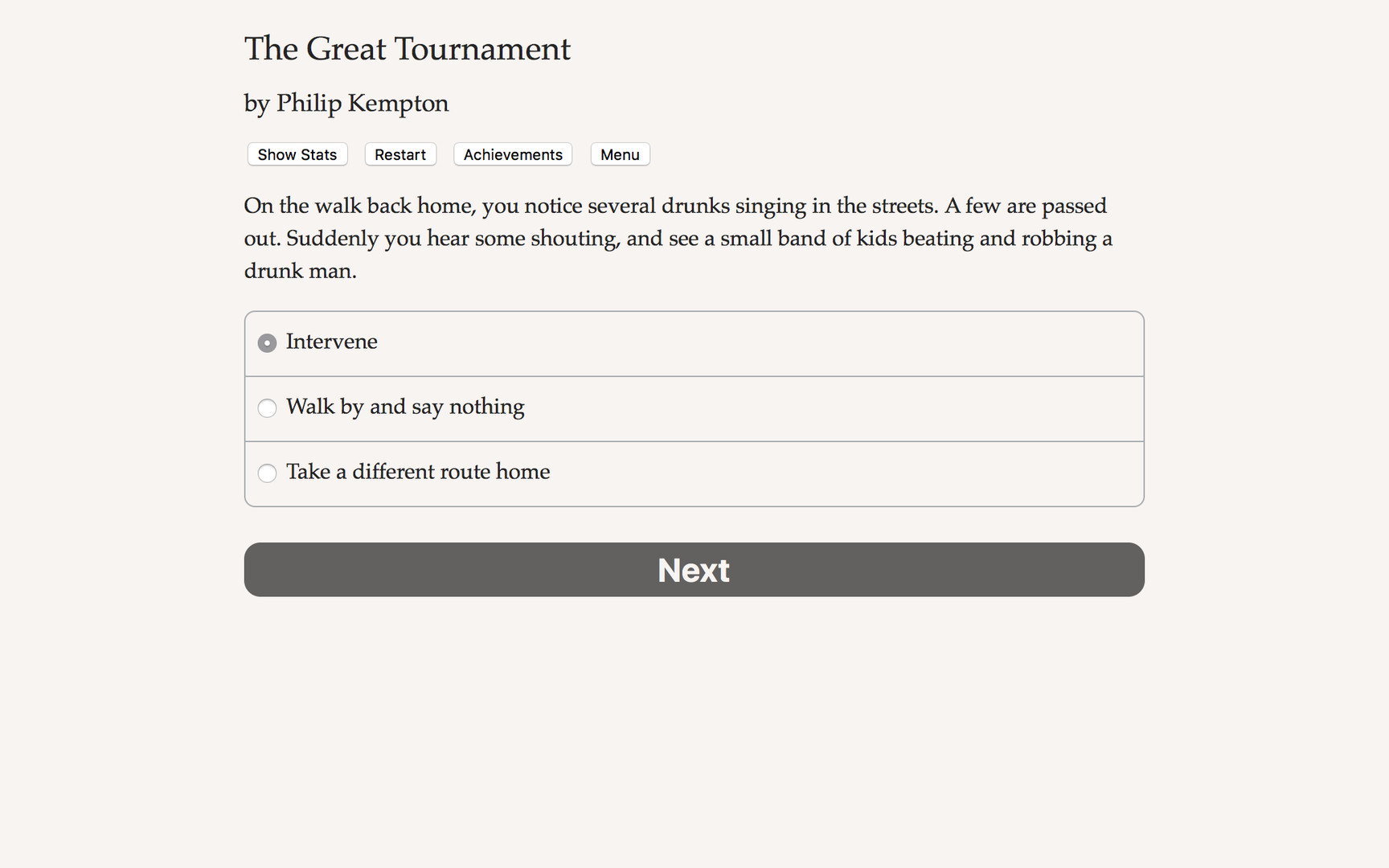 The Great Tournament - Screenshot 5