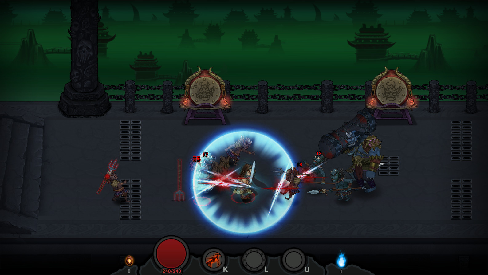 Chaos of East - Screenshot 1