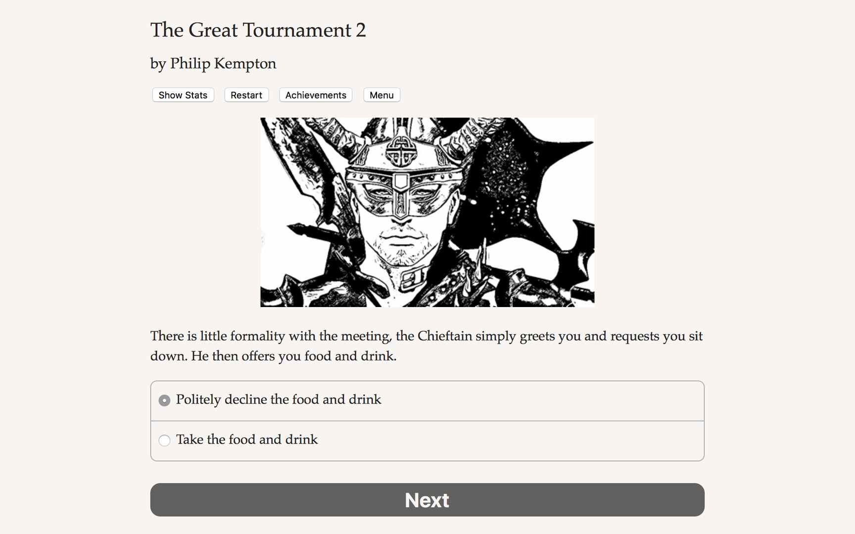 The Great Tournament 2 - Screenshot 1