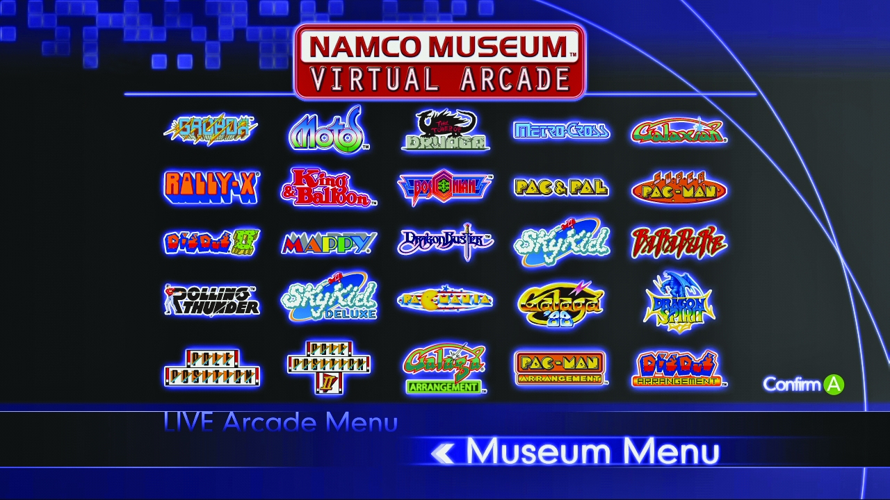 Namco Museum Virtual Arcade