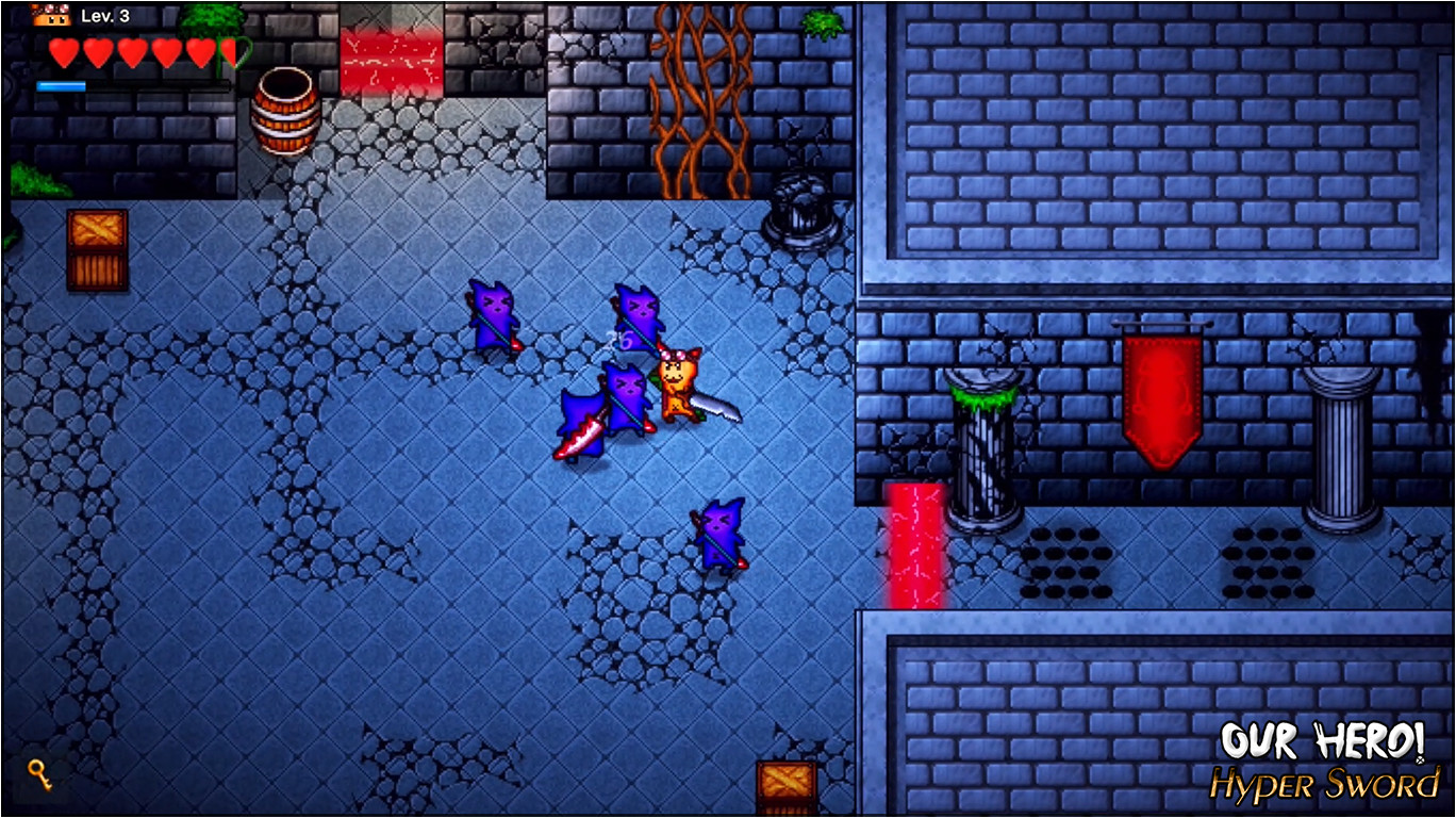 Our Hero! Hyper Sword - Screenshot 1
