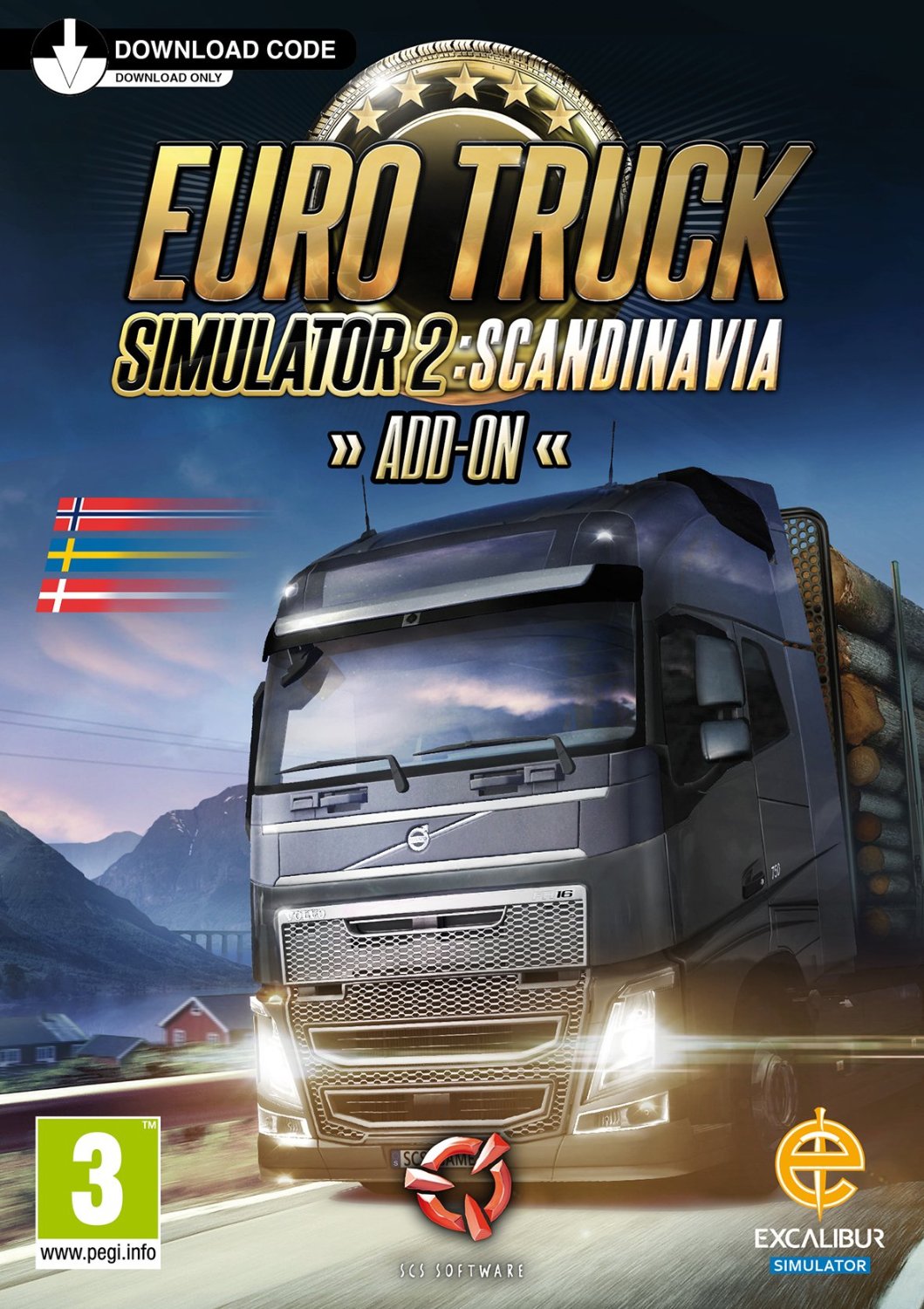Fitness vinder I mængde Euro Truck Simulator 2: Scandinavia