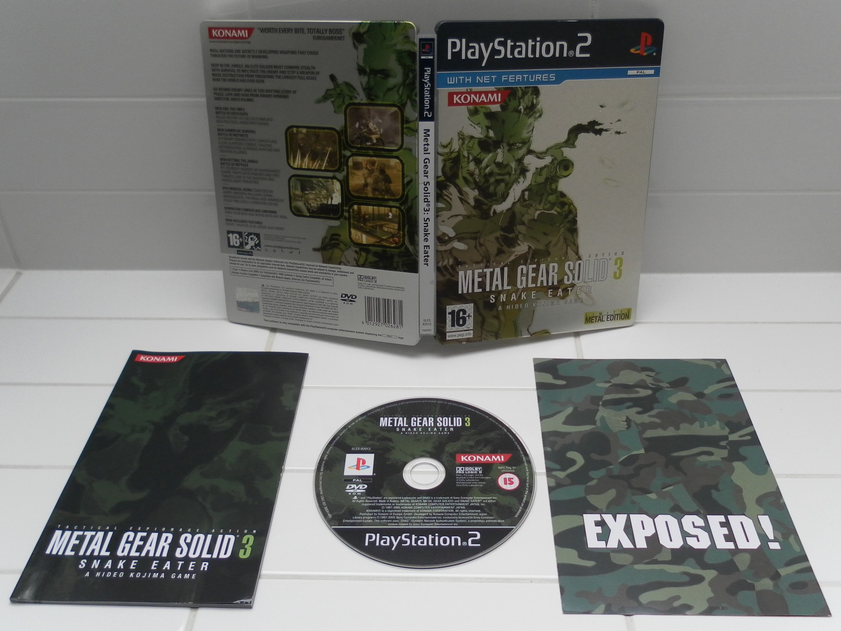 Metal Gear Solid 3: Snake Eater - Limited Metal Edition (2004)
