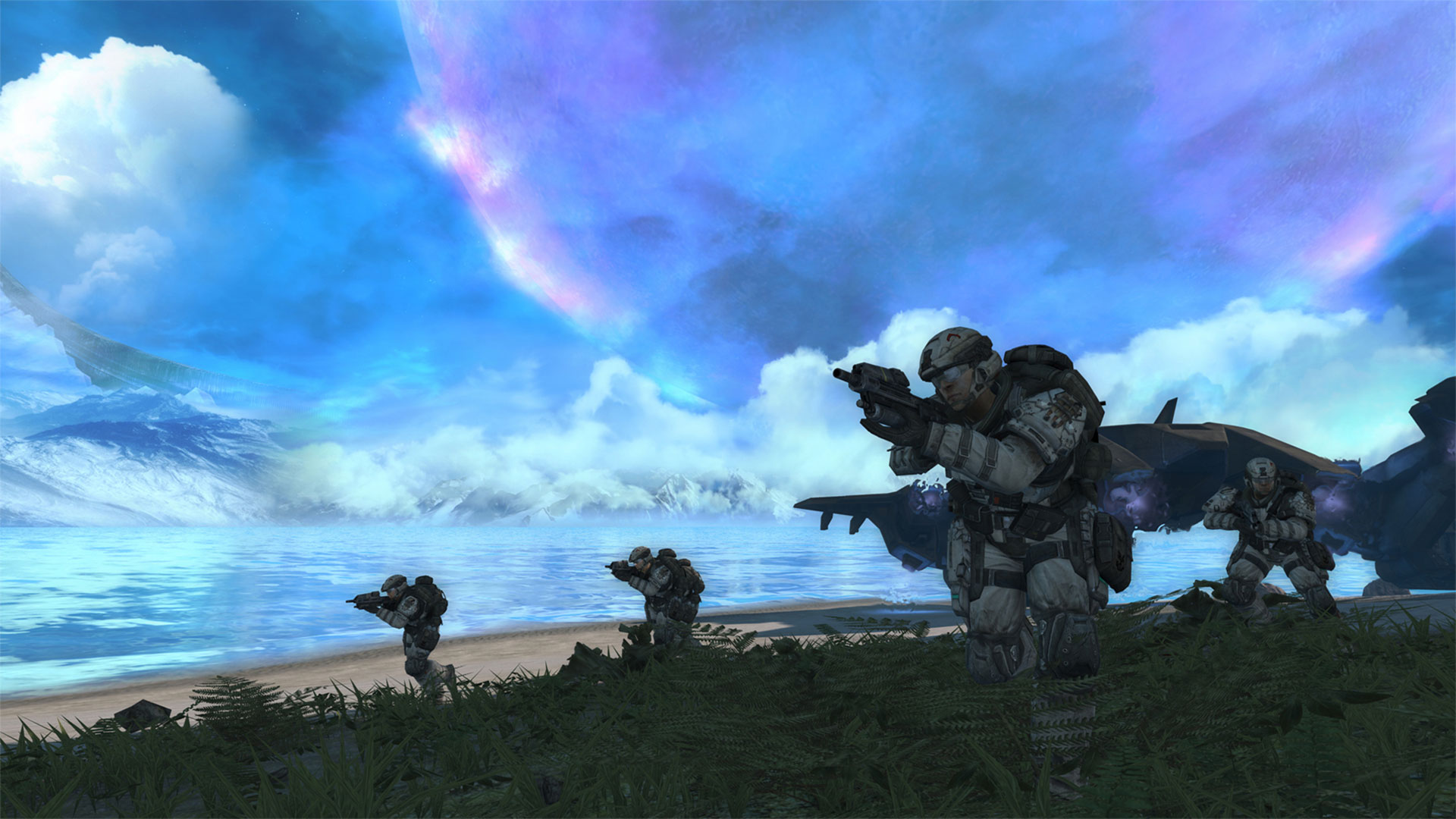Screenshot of Halo: Combat Evolved - Anniversary (Xbox 360, 2011) -  MobyGames