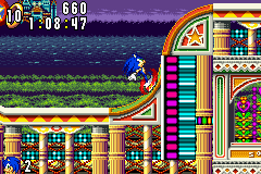 illustration de Sonic Advance