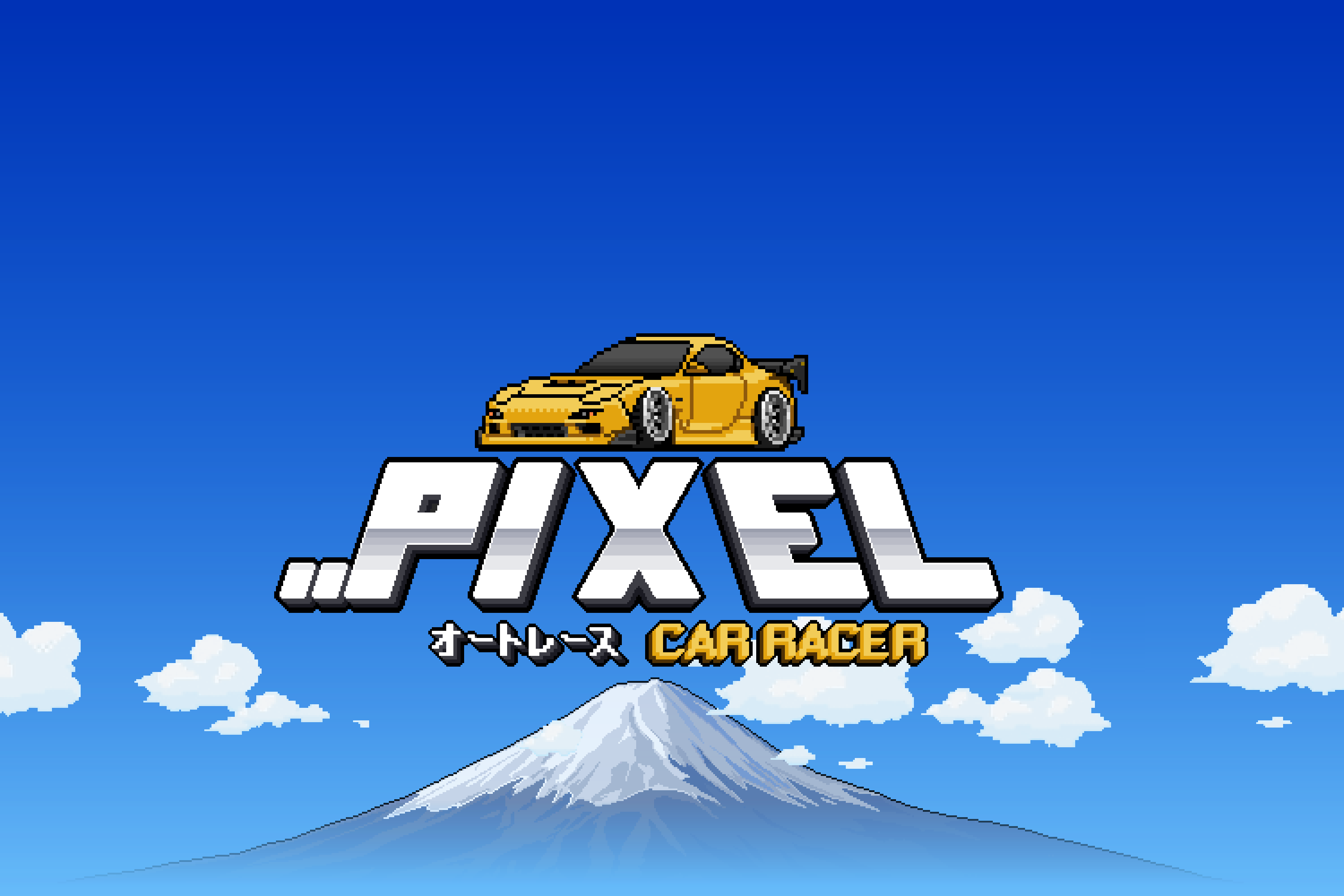 Pixel car racing