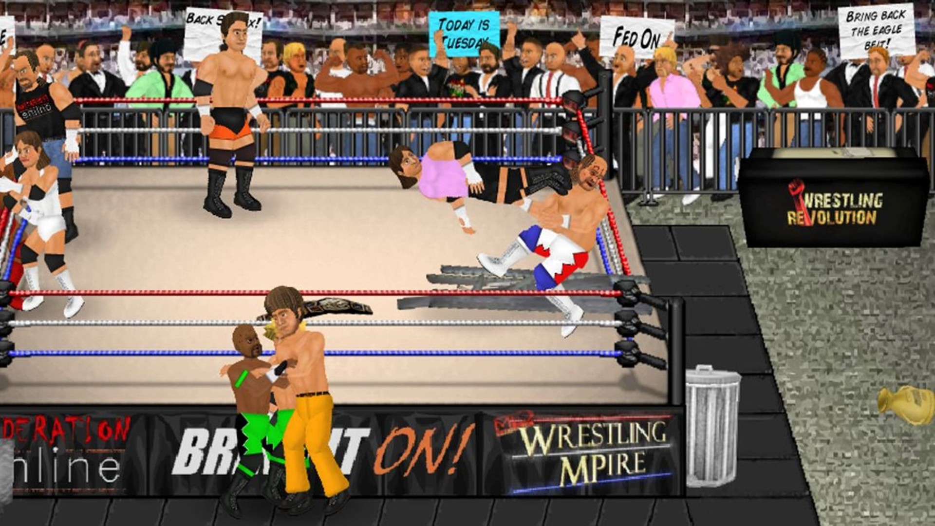 Wrestling Revolution 2D - Screenshot 3